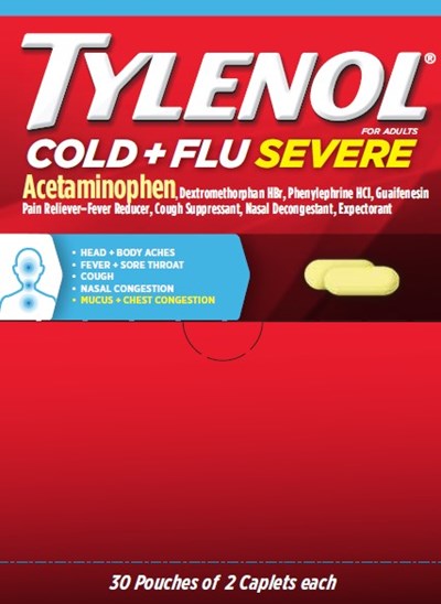 Tylenol C and F 30ct.jpg Tylenol Cold 30ct - Tylenol C and F 30ct